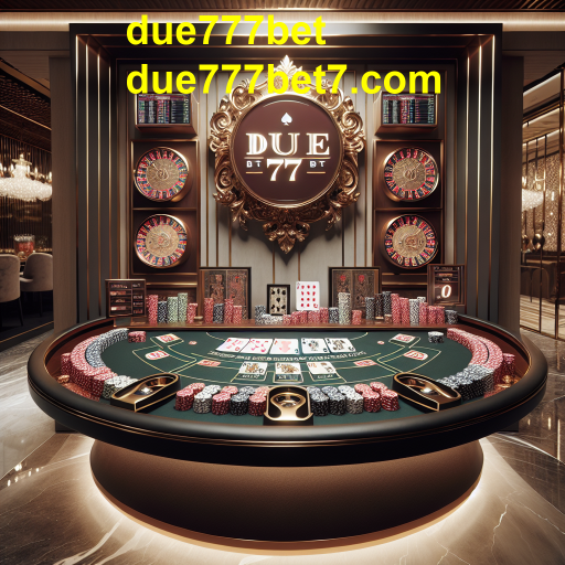 Descubra o Fascinante Mundo do Pôquer no Due777Bet